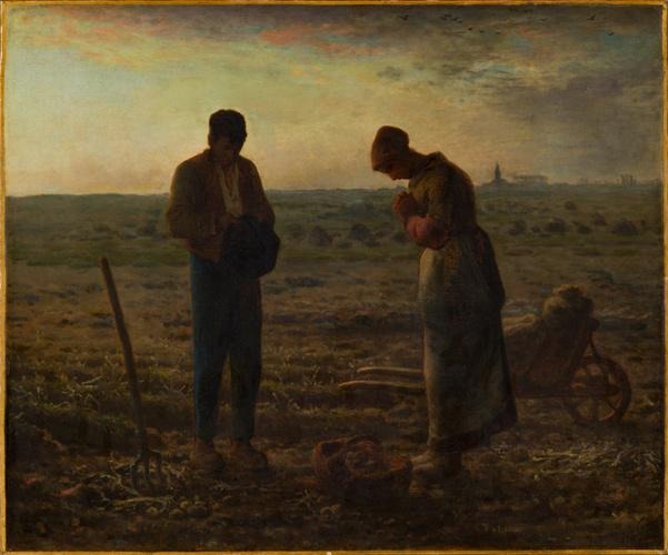 Resim 2-L'Angélus (Akşam Duası), Jean-François Millet, 1857-59.jpg