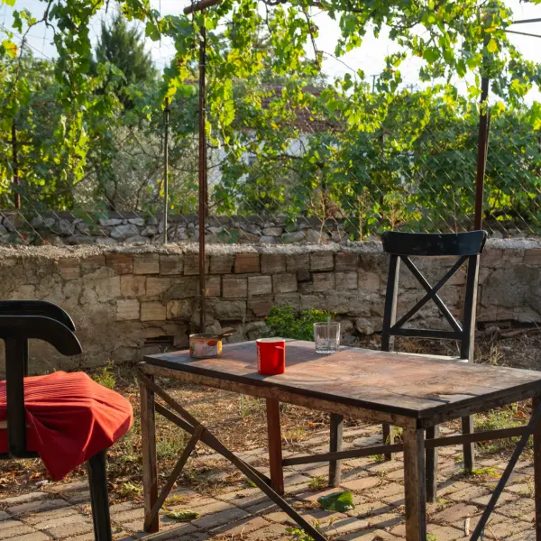 Kırsalda, doğa içinde heykel atölyesi - 13