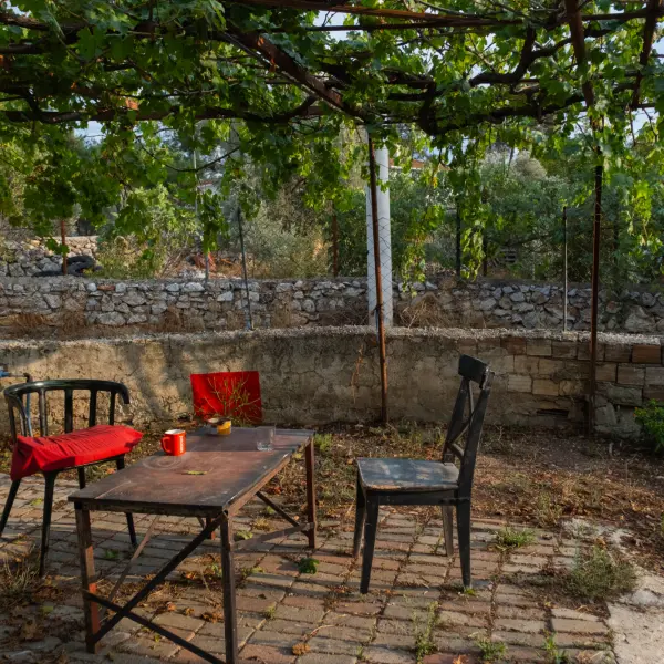 Kırsalda, doğa içinde heykel atölyesi - 14